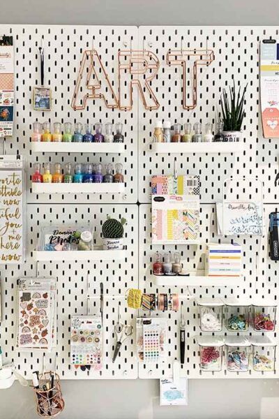 Ikea pegboard ideas