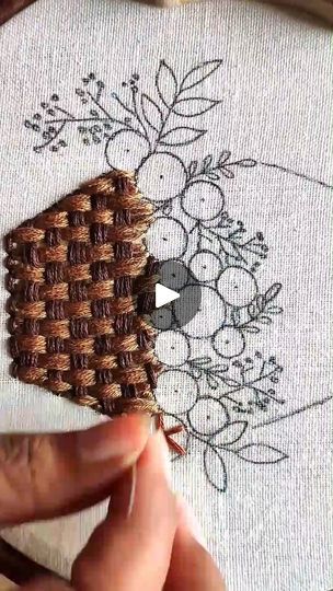 Flower Embroidery Pattern, Very Beautiful Flowers, Trending Reels, Hand Embroidery Flowers, Creative Embroidery, Pattern Embroidery, Flower Embroidery, Embroidery Tutorials, A To Z