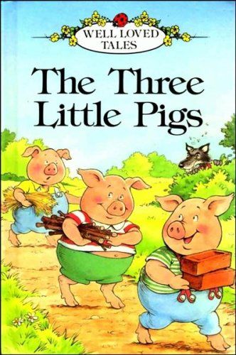 Three Little Pigs Story, The Three Little Pigs, Fairytale Nursery, Fairy Tales For Kids, Brothers Grimm, Read Alouds, Ladybird Books, Childhood Books, This Little Piggy