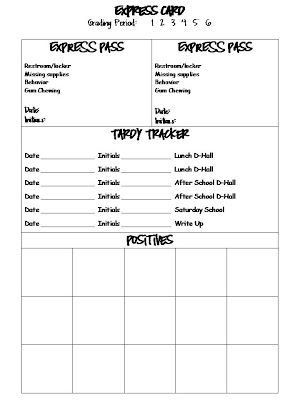 After thinking through all of things classroom management, I remembered one of the simplest procedures I implemented a few years ago. I used to call it the Panther Express Card, because we were Panthers 🙂 I made a few modifications and now call it an Express Card.  I love using it in class!  Basically every … Middle School Management, Teaching Wonder, Math Inspiration, Middle School Classroom Management, Science Kids, Middle School Music, Class Library, Teacher Freebies, Room Tips