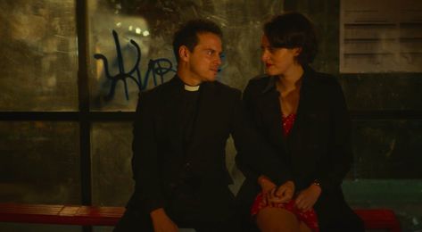 Fleabag 2x06 3 People Halloween Costumes, 3 People Costumes, Priest Costume, Halloween Costumes For 3, The Rocky Horror Picture Show, Andrew Scott, Movie Shots, Matthew Perry, Love Movie