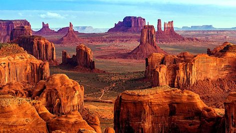 #canyon #rock monument valley #desert #wilderness #butte grand canyon tourist attraction #formation #sky desert rock #mountain #geology #landscape hunts mesa #viewpoint #1080P #wallpaper #hdwallpaper #desktop Monument Valley Arizona, Arizona Road Trip, Arizona Travel, Bryce Canyon, Bhutan, Rock Formations, Scenic Drive, Great Smoky Mountains, Beautiful Places To Visit