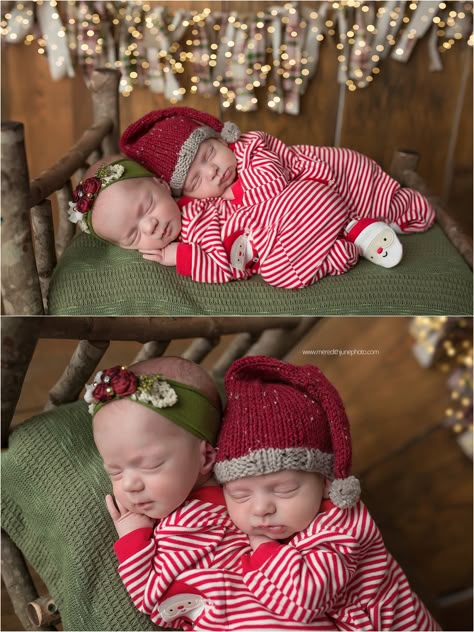 Twin Christmas Photos, Twin Baby Christmas Photos, Newborn Twin Christmas Photos, Twin Holiday Photos, Twin Christmas Pictures, Twins First Christmas, Newborn Christmas Pictures, Newborn Twin Photos, New Born Twins Baby Shoot