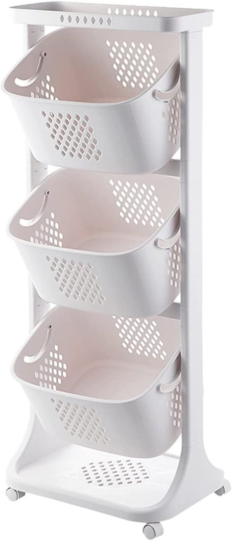 Laundry Sorter Small Space, Stackable Laundry Baskets, Kids Laundry Hamper, Kids Laundry Basket, Stackable Laundry, Laundry Basket Holder, Small Bathroom Shelves, Rolling Laundry Basket, Vegetable Rack