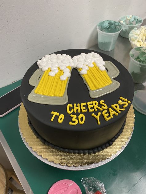 50 Th Birthday Cake For Men Funny, Birthday Cake For Uncle, Mans 30th Birthday Cake, Beer Mug Cakes For Men, 30 Birthday Cake Men, Funny 30th Birthday Cake For Him, 30th Cake For Men, Cake For 30th Birthday Men, Birthday Cake For 30 Year Old Man