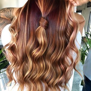 Red Blonde Brown Hair, Strawberry Brown Hair, Deep Auburn Hair, Beautiful Brown Hair, Red Blonde Hair, Strawberry Blonde Hair Color, Hair Fixing, Wella Hair, Hair Color Auburn