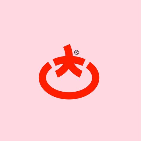 Toomato Food :: Behance Korean Logo, Logo Design For Business, Learn To Sketch, S Logo Design, Logo Shapes, Brand Icon, Graphic Design Fonts, Branding Design Inspiration, Modern Logo Design