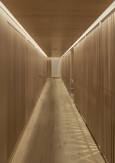 Project | Yasuragi Corridor Ceiling, Perimeter Lighting, Hallway Light Fixtures, Corridor Design, Corridor Lighting, Hallway Design, Early Learning Centre, Hallway Lighting, Conceptual Design