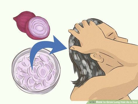 How to Grow Long Hair As a Guy (with Pictures) - wikiHow Growing Hair Out Men, Growing Long Hair Men, Growing Hair Men, Growing Your Hair, Grow Long Healthy Hair, Growing Out Hair, Long Hair Care, Growing Your Hair Out, Increase Hair Growth