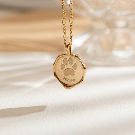 Dog paw print craft