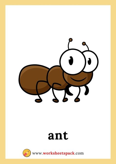 Free printable insects flashcards Alphabet Wall Cards, Animal Flashcards, Flashcards For Kids, Alphabet Wall, Craft Activities For Kids, Craft Activities, Ants, Free Printables, Activities For Kids