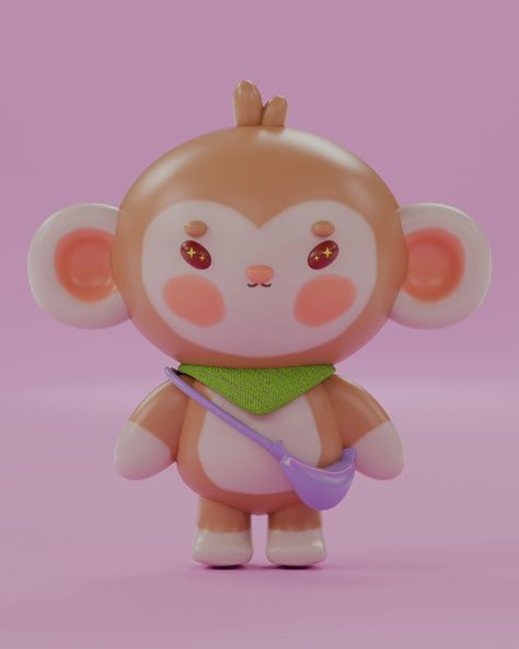 Just created my first character in Blender, all thanks to @maritdoodles ✨️✨️ . . . . . . . . . . #blender #3d #blender3d #graphicdesign #characterdesign #cute #cartoon #kawaii #student #blenderart #render3d Blender Character, Blender Ideas, Cartoon Kawaii, Blender 3d, 3d Animation, Art Toy, Cute Cartoon, 3 D, Character Design