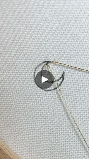 8.7K views · 221 reactions | Moon Embroidery Tutorial  #embroidery #handembroidery #stitchtutorial #embroiderytutorial #howtoembroider #needleart #embroidered #moon #learnembroidery #learnontiktok #diyembroide | Moon Embroidery Tutorial  #embroidery #handembroidery #stitchtutorial #embroiderytutorial #howtoembroider #needleart #embroidered #moon #learnembroidery... | By High Crafting | Okay, get comfortable 'cuz this
is a long one. This is a moon embroidery tutorial as
requested by Emily, one of my wonderful viewers. Okay, so
here, I'm just demonstrating the direction of which my
stitches will be going. When I first started doing this moon,
all my stitches went towards the center but over time, I
realized if I tapered the tips of the moon, I could get a more
natural looking point and it wa Moon Embroidery Pattern Free, Cloud Embroidery Tutorial, Satin Stitch Embroidery Tutorial, Moon Embroidery Pattern, Embroidered Moon, Tutorial Embroidery, Moon Embroidery, Embroidery Lessons, 50k Views