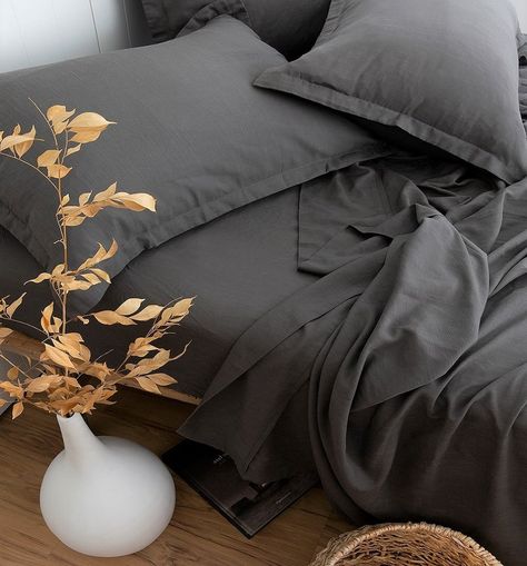 BAMBOO BEDLINEN BLISS Bed Sheet Photography, Bedsheet Inspiration, Bamboo Sheets Bedding, Natural Bedding, Bamboo Bedding, Superking Bed, Perfect Bedding, Bamboo Sheets, Elegant Aesthetic