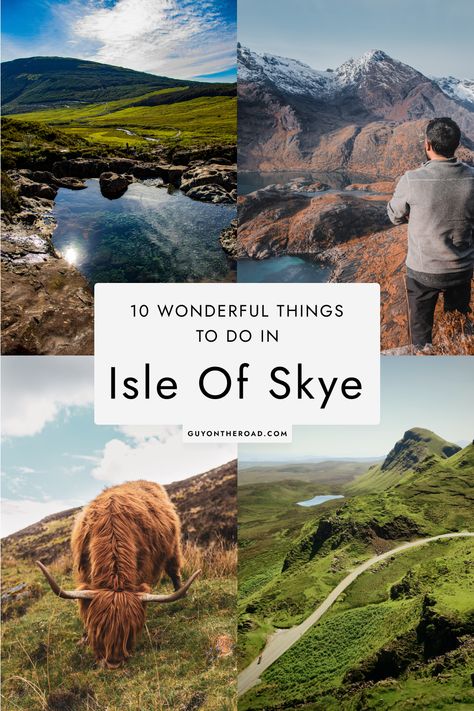 Edinburgh To Isle Of Skye, Lealt Falls Scotland, Fairy Pools Isle Of Skye Scotland, Scotland Hiking Trails, Highlands Scotland Landscapes, Isle Of The Skye Scotland, Scotland Fairy Pools, Things To Do In Isle Of Skye, Beautiful Places In Scotland