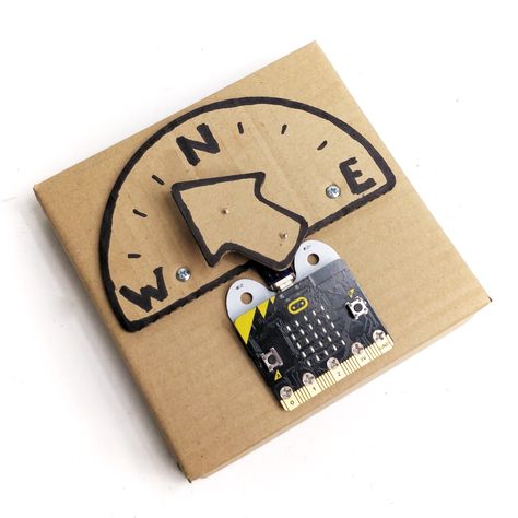 Microbit Project Ideas, Rabbit Stencil, Compass Stencil, Hippo Mouth, Cardboard Robot, Stem Projects For Kids, Teaching Coding, Educational Robots, Stem Classroom