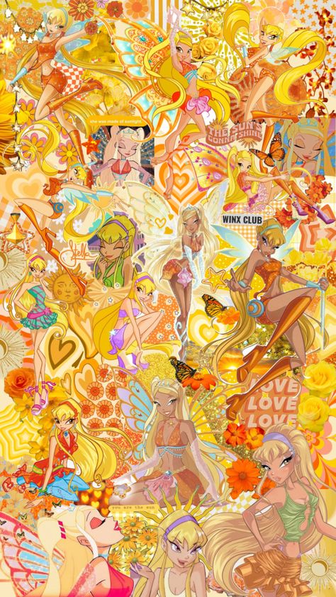 #winxclub #winx #winxstella #stella #stellawinx #winxclubstella Background Screensavers, Klub Winx, Bloom Winx Club, Knitting Aesthetic, Cute Fall Wallpaper, Dream Anime, Pink Wallpaper Iphone, Fall Wallpaper, Purple Wallpaper