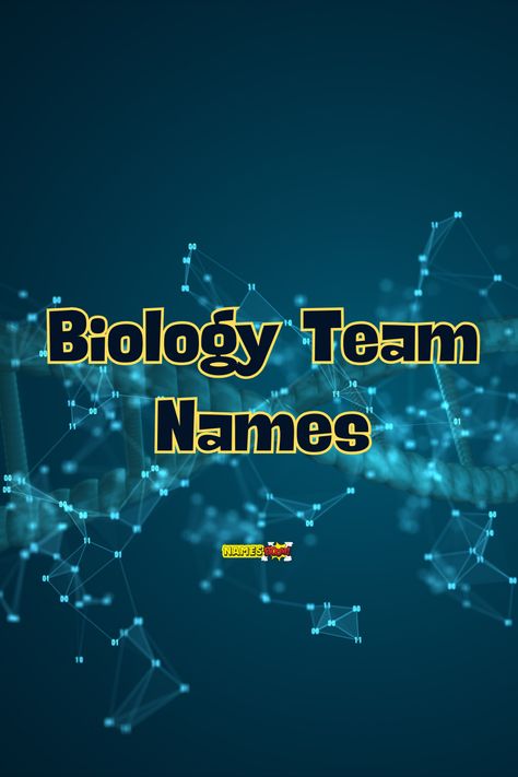 Biology team names Biology Group Chat Names, Fun Names, Group Chat Names, Group Names Ideas, Group Name, Biology Labs, Cell Cycle, Genetic Engineering, Name Suggestions