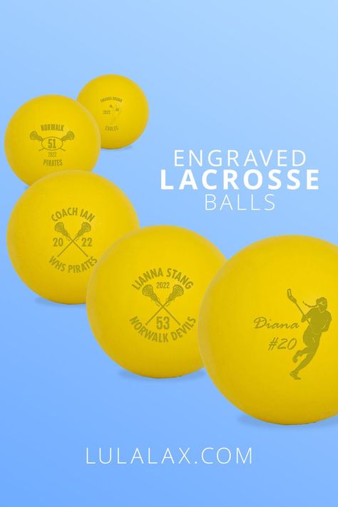 Lacrosse Balls, Girls Lacrosse, Lacrosse Gifts, Lacrosse Team, Lacrosse Girls, Team Gifts, Team Names, Lacrosse, Custom Engraving