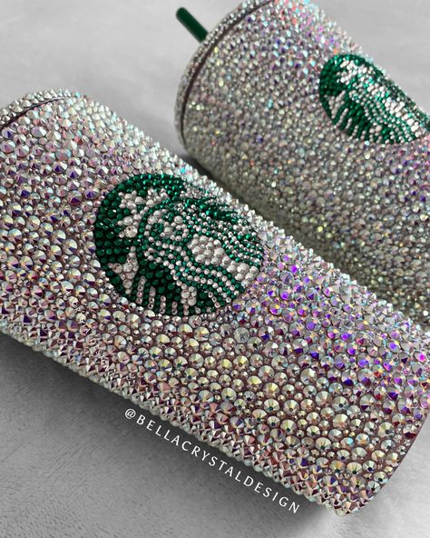 Sipping water 💦 doesn’t have to be boring. Fully crystallized @starbucks cups. Diy Rhinestone Crafts, Rhinestone Crafts, Diy Rhinestone, Starbucks Cups, Merry Christmas, Tumbler, Water, Christmas, Quick Saves