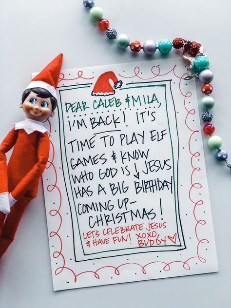 Bible Verses For Elf On The Shelf, Christ Centered Elf On The Shelf Ideas, Bible Elf On The Shelf, Elf On The Shelf Jesus Ideas, Elf On The Shelf And Jesus, Elf On The Shelf Christian, Elf On The Shelf Bible Ideas, Jesus Elf On The Shelf Ideas, Elf On Shelf First Day