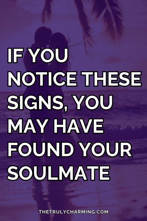 Wondering if he's your soulmate. If you see these signs, you've probably met your soulmate, that is, your perfect match. Spooning Since Sign, Soulmate Gifts For Him, Who Is Soulmate, When Two Souls Are Meant To Connect, Signs You Found Your Soulmate, Soulmates But Cant Be Together, When You Meet Your Soulmate Quote, My Soul Misses Your Soul, Signs You Met Your Soulmate