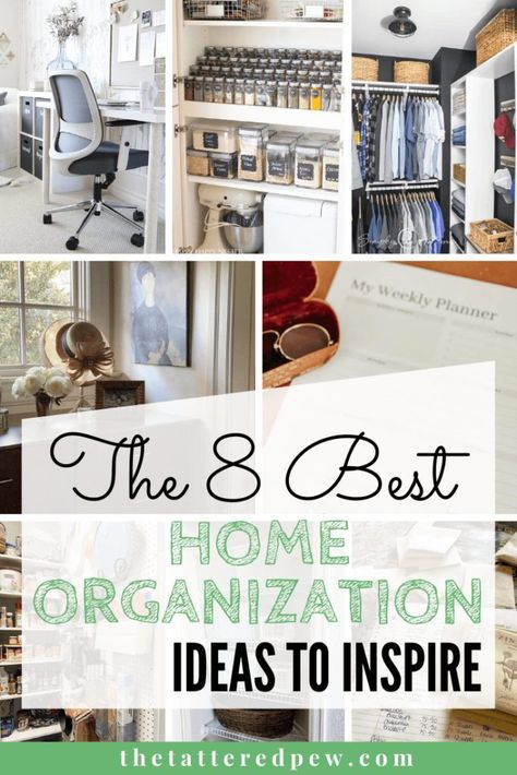 Use these 8 best home organization ideas to help you take back your messy spaces. Spice Rack Organization, Shared Closet, Small Walk In Closet, Smart Organization, Closet Hacks Organizing, Clean Space, Romantic Table, Organization Printables, Closet Makeover