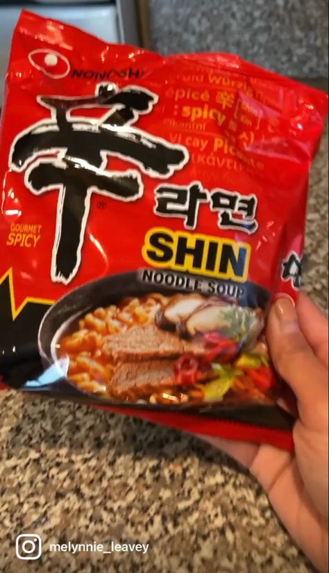 Here’s a way to tone down Shin ramen if it’s too spicy for you! Shin Noodles, Shin Ramen, Ramen Hacks, Spicy Ramen, Spicy Noodles, Ramen Recipes, Ramen Noodles, Instagram Food, Noodle Soup