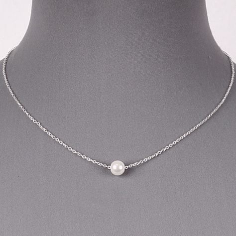 [Promotion] Single Pearl Necklace On Silver Chain - @Seasprayjewelry Shop Single Pearl Necklace On Silver Chain At Seaspray Jewelry Today. Read Customer Reviews, Discover Product Details And More. #Seasprayjewelry #Necklace #Jewelry #Necklaces #Jewelrylovers #Necklacelove #Necklaceoftheday #Fashion #Instajewelry #Style #Necklacefashion #Jewelrydesign #Jewelrylove #Jewelryshop #Necklacelover #Accessories #Jewels #Instafashion #Fashionjewelry #Jewelryaddict #minimalistjewelrysilver Pearl And Silver Necklace, Pearl Necklace Silver Chain, Minimalist Jewelry Silver, Silver Necklace Simple, Single Pearl Necklace, Single Pearl, Costume Fashion, Silver Pearl Necklace, Pearl Necklaces