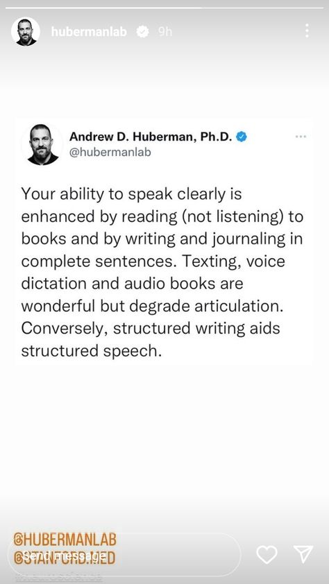 Andrew Huberman, Studera Motivation, Mental And Emotional Health, Self Care Activities, Self Improvement Tips, Emotional Health, Pretty Words, Study Motivation, Thoughts Quotes