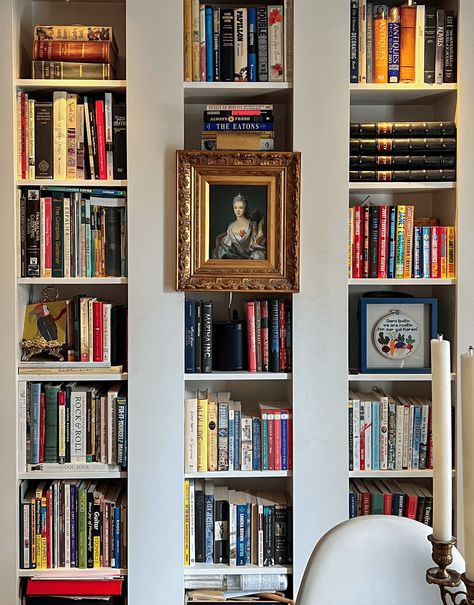 A New Way to Hang Art - The Art of Doing Stuff Drawer Sliders, Wood Jig, Fake Wood, Bookcase Door, Hang Art, Pull Out Drawers, Bookcase Shelves, Drawer Slides, Compact Storage