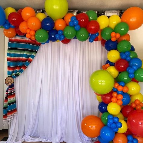 Julie's Party Rental's LLC on Instagram: "Time to Fiesta 🪅 #juliesrentals#fiestatheme" Mexican Baby Shower, Moms Birthday, Fiesta Theme, First Birthday Themes, Mexican Party, Instagram Time, Party Rentals, 1st Bday, Balloon Arch