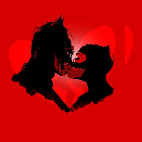 An old favourite of mine. I haven’t made this one available in my shop, but tempted - let me know if you are interested. #batman #batmanart #artist #wallartdecor #artandcraft Catwoman X Batman Fanart, Hot Kisses Illustration, Movies Illustration Art, Batman And Catwoman Hot, Batman And Catwoman Fanart, Catwoman Fanart, Movies Illustration, The Bat And The Cat, Catwoman Pfp