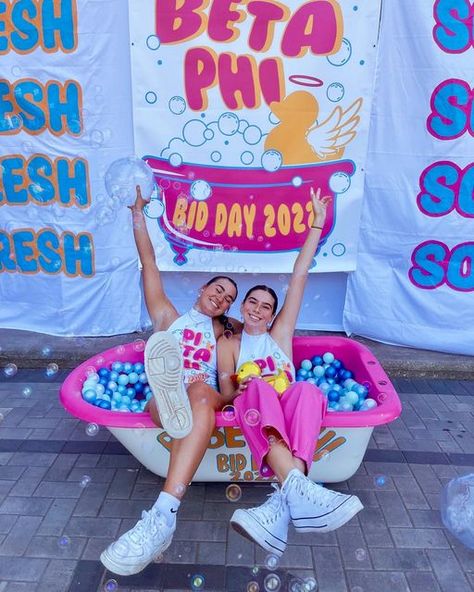 Pi Beta Phi Bid Day, Pi Phi Bid Day Themes, Pi Phi Bid Day, Sorority Themes, Bid Day Ideas, Sigma Chi, Recruitment Ideas, So Fresh So Clean, Bid Day Themes