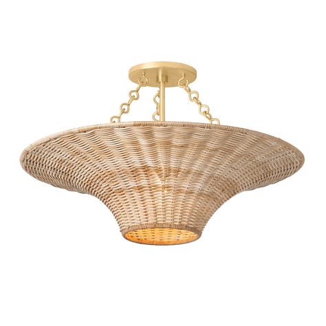 KETAN by Troy Lighting Simple Chain, Troy Lighting, Semi Flush Ceiling Lights, Charlotte Perriand, Hudson Valley Lighting, By Charlotte, Flush Ceiling Lights, Chandeliers And Pendants, Picture Light