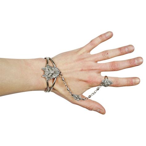 Wolf Bracelet, Wolf Game, Game Of Thrones Costumes, Ethereal Jewelry, Inexpensive Jewelry, Walmart Jewelry, Wolf Jewelry, Medieval Jewelry, Cuff Ring