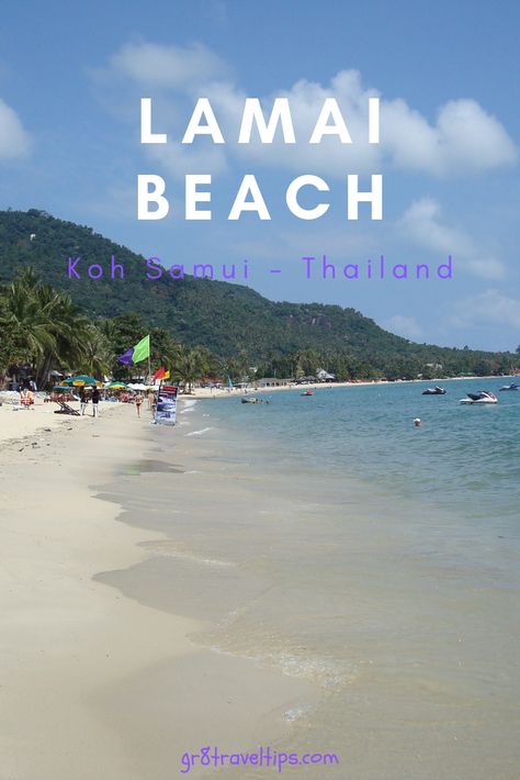 Koh Tao Tourist & Visitor Information Guide   https://www.thefunkyturtle.com/koh-tao/beaches/ Lamai Beach Koh Samui, Thailand Sunsets, Thailand Activities, Thailand Travel Destinations, Koh Samui Beach, Railay Beach, Thailand Travel Tips, Thailand Travel Guide, Thailand Holiday