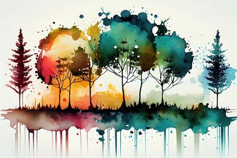 Chinese ink and water landscape painting... | Premium Photo #Freepik #photo #ink-background #watercolor-texture #abstract-paint #art-wallpaper Water Landscape Painting, Art Horizontal, Ink Background, Water Landscape, Texture Abstract, Background Watercolor, Abstract Paint, Chinese Ink, Ink In Water