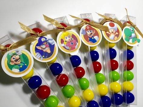 Super Smash Bros Party, Super Mario Party Favors, Super Mario Brothers Party, Mario Party Games, Mario Kart Party, Super Mario Bros Party, Spongebob Birthday Party, Mario Bros Birthday, Mario Bros Party