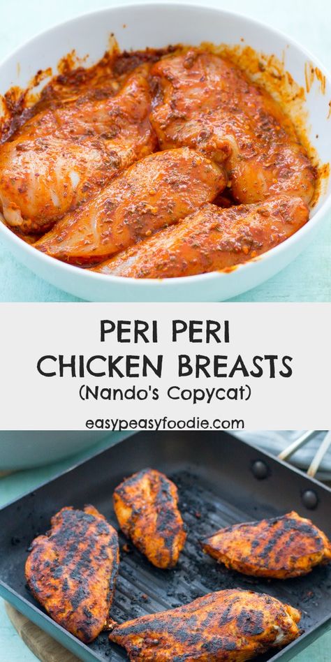 Nandos Chicken Recipe, Nando's Chicken, Peri Chicken, Peri Peri Chicken, Peri Peri, Midweek Meals, Portuguese Recipes, Yum Yum Chicken, Chicken Breast Recipes