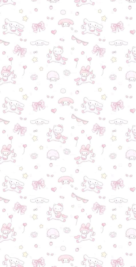 Follow Background, Pinky Wallpaper, Wallpaper Sanrio, 헬로키티 배경화면, Coquette Wallpaper, Cute Sanrio, My Melody Wallpaper, Pink Wallpaper Girly, Pink Wallpaper Backgrounds