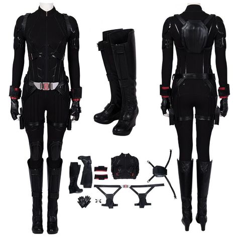 Natasha Romanoff Costume, Widow Outfit, Black Widow Outfit, Widow Costume, Marvel Inspired Outfits, Black Widow Costume, Spy Outfit, Black Widow Cosplay, Spy Girl