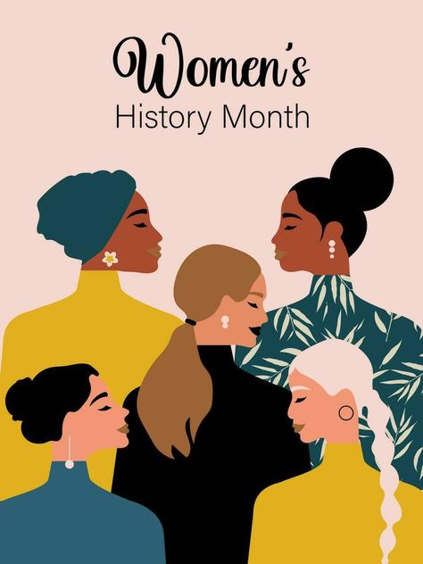 Women’s History Month, Womens History, Women Rights, Womens Month, Women's History Month, Women's History, Womens Ministry, Women’s History, Vertical Poster