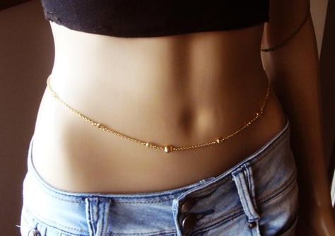 Gold Waist Chain Indian, Gold Handmade Waist Chain For Gift, Bollywood Gold Waist Chain For Weddings, Adjustable Handmade Gold Waist Chain, Gold Waist Chain For Festival, Waist Chain Indian, Gold Bollywood Waist Chain For Festivals, Waist Jewelry, Belly Button Piercing Jewelry