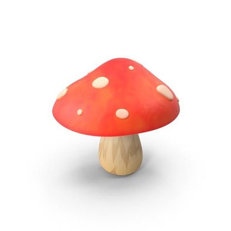 Mushroom Icon Aesthetic, Mushroom Icon, Mushroom 3d, Advertising Poster Design, Cartoon Mushroom, Mock Ups, Advertising Poster, Still Image, 3d Objects