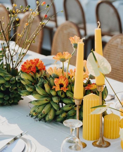 CUSTOM-MADE candles & unique tropical centerpieces ⁠ ⁠ @dada.island⁠ ⁠ ⁠ #TheWeddingMood #WeddingColorScheme #WeddingPictures #WeddingPlanner #WeddingProfessionals #WeddingReceptionIdeas #WeddingDesigners #ClassicWedding #WeddingDreams #StrictlyWeddings #BestWeddingPhotos #BridalIdeas #BridalInspo #BaliBrides #BaliWedding #JuneBugVendor #DecorStylist #StylishBride #HereComesTheBride #TheBaliBride #JuneBug #WeddingPlanningTips #PlanningAWedding #WeddingDetailShot #WeddingDecorations #Fairytale... Ocean View Wedding, Tropical Centerpieces, Strictly Weddings, Bali Wedding, Bridal Inspo, Unique Candles, Party Table, Wedding Planning Tips, Wedding Color Schemes