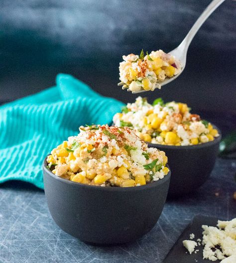 Mexican Short Ribs, Creamy Mexican Street Corn, Artichoke Appetizer, Black Bean And Corn Salad, Bean And Corn Salad, Street Corn Salad, Charred Corn, Mexican Side Dishes, Mexican Street Corn Salad