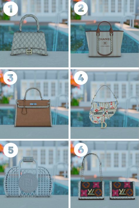 Dior Bag Sims 4 Cc, Sims 4 Chanel Bag Decor, Sims 4 Cc Handbags Decor, Sims 4 Female Jewelry Cc, Ts4 Chanel Cc, Sims 4 Designer Bag Decor Cc, Sims 4 Handbag Decor, Sims 4 Cc Clothes Female Designer, Sims 4 Cc Birkin Bag