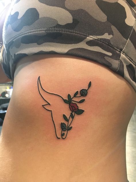 Cattle Tattoos For Women, Farm Tattoo Ideas, Cattle Skull Tattoo, Agriculture Tattoo, Cow Tattoos, Farm Tattoo, Bull Skull Tattoos, Taurus Tattoo, Small Images