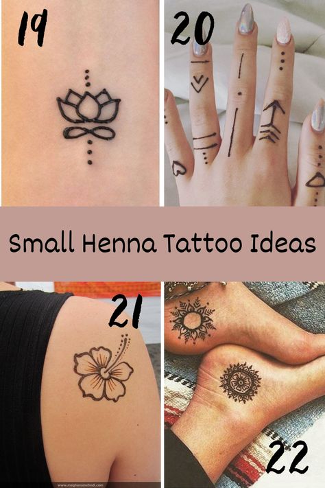 Beautiful Henna Tattoo Ideas + Designs - TattooGlee Henna Finger Tattoo, Henna Motive, Henna Tattoo Ideas, Henna Tattoo Diy, Hanna Tattoo, Henna Tattoo Designs Arm, Small Henna Tattoos, Small Henna Designs, Cute Henna Tattoos